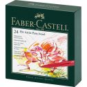 Caneta Pitt Gift Estojo Com 24 Cores - 167147 - Faber Castell