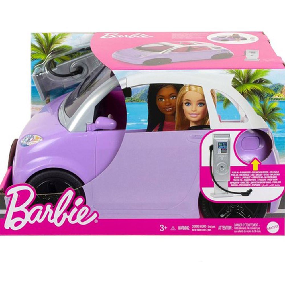 Carro da Barbie Com Estação de Carregamento - Mattel