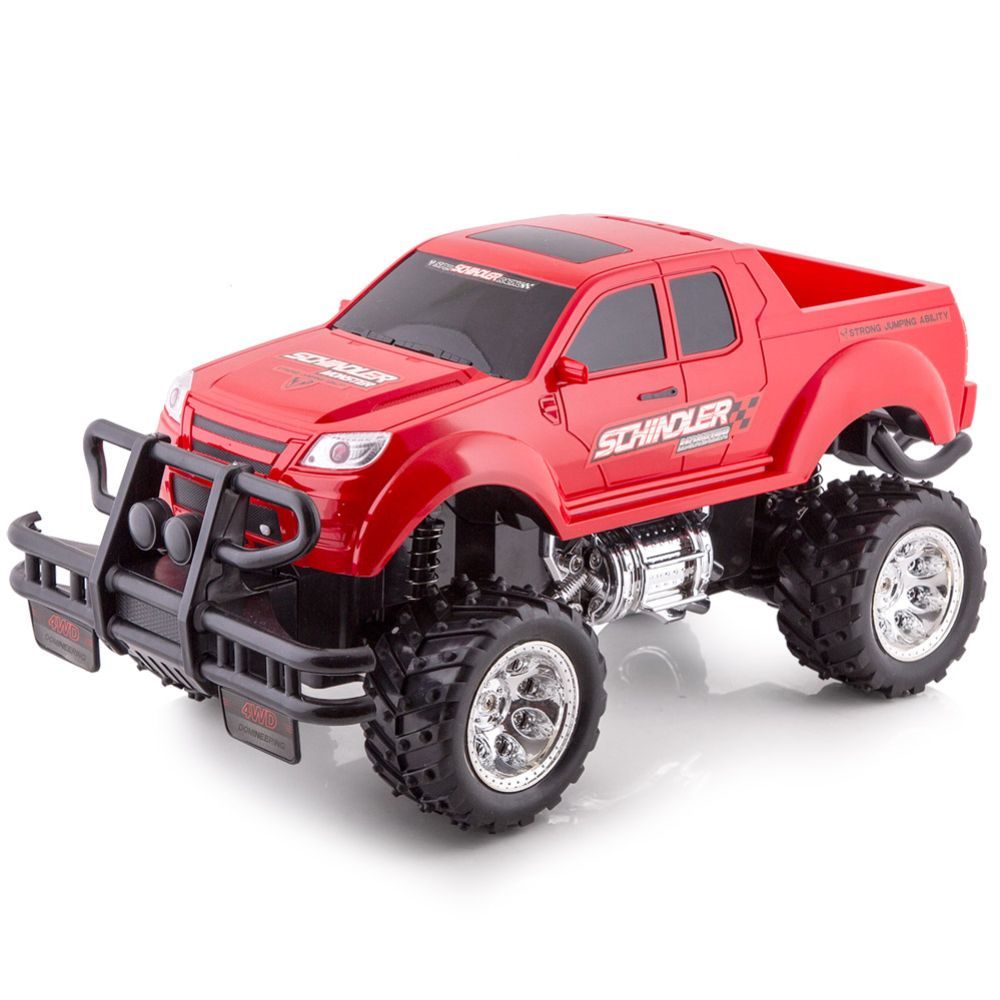 Carro R/c Monster Truck 1:10 Vermelho - Polibrinq