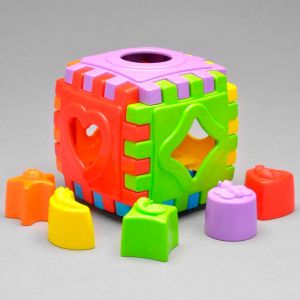 Cubo Didático Colorido Baby Cube Maral