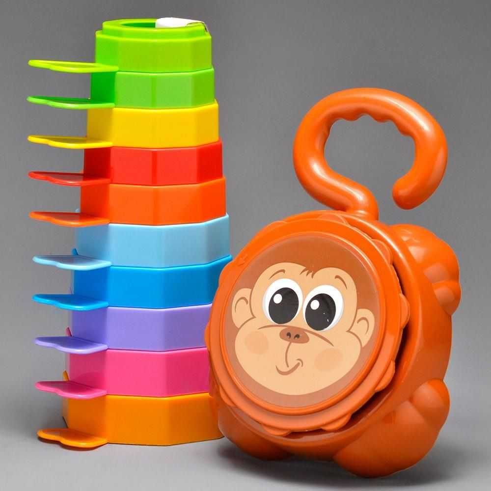Empilha Baby Macaco 456 - Merco Toys