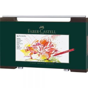 Canetas Artísticas Pitt Faber-castell 167400 Art Graphic Estojo de Madeira 90 Cores