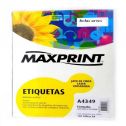 Etiqueta Ink-jet/laser A4349 26x15 Mm Pacote Com 100 Folhas Com 126 Etiquetas Por Folha - Maxprint