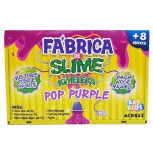 Fábrica de Slime Kimeleka Pop Purple - Acrilex