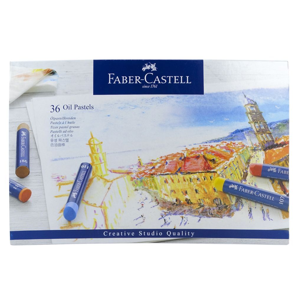 Giz Pastel Oleoso Creative Studios Com 36 Cores 127036 - Faber Castell