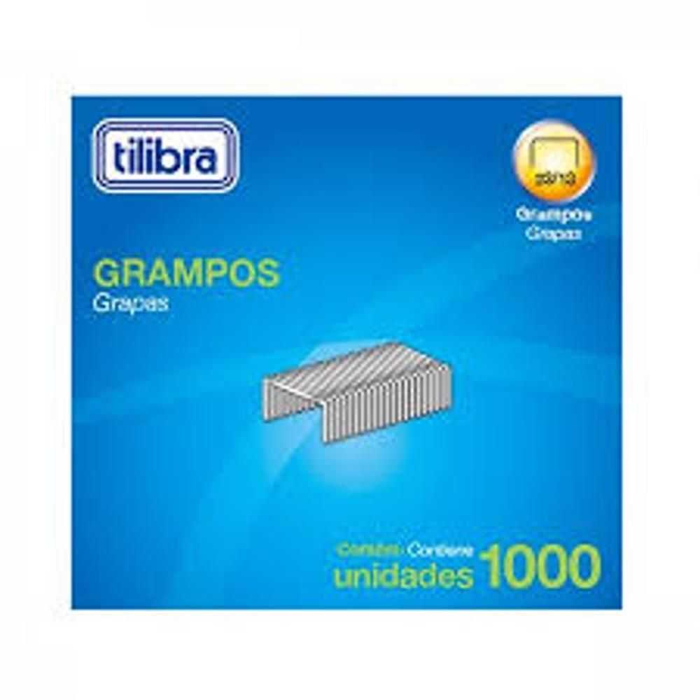 Grampo Galvanizado 23/13 1000 Unidades  - Tilibra