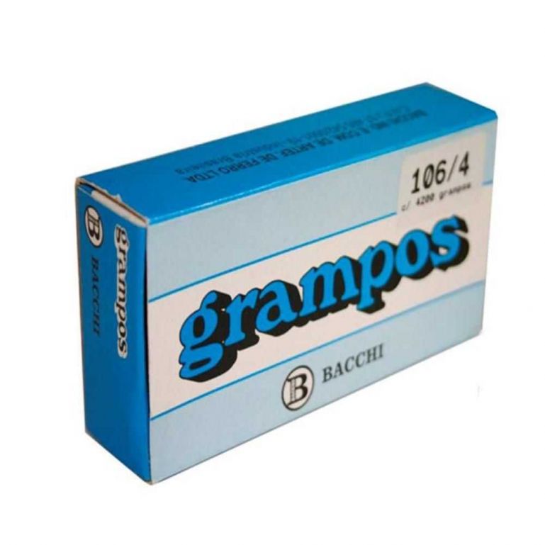 Grampo Galvanizado Rocama 106/4 4200 Unidades Bacchi