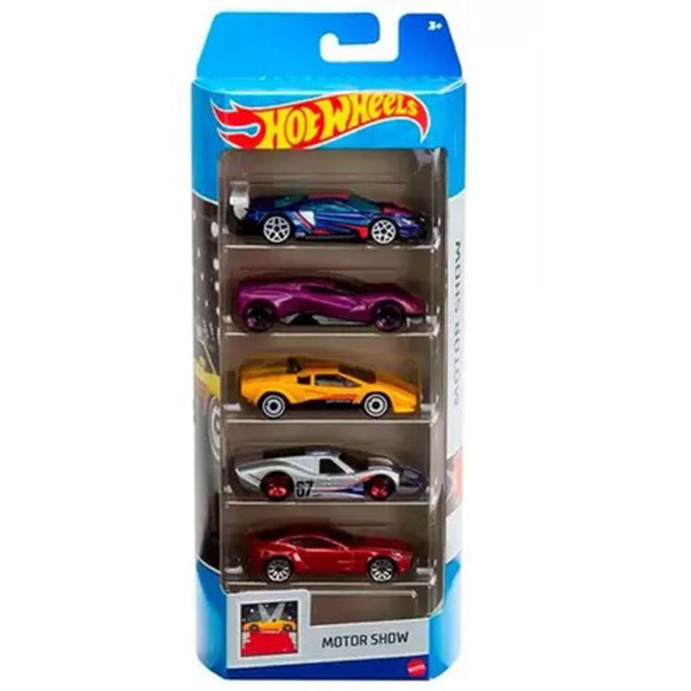Hot Wheels Conjunto 5 Carros - Mattel