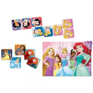 Jogo da Memória Super Kit Princesas Disney - Jak