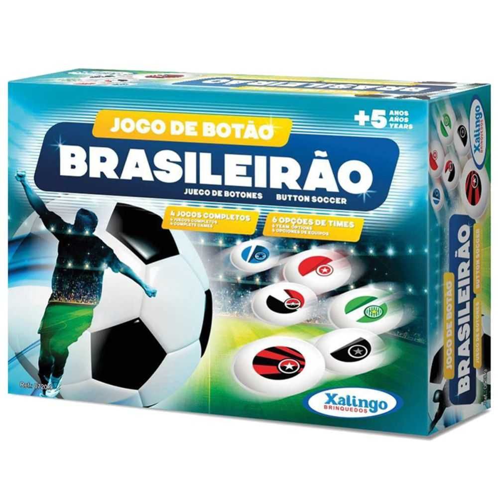 Jogo de Botões Brasileirão 4 Times - Xalingo