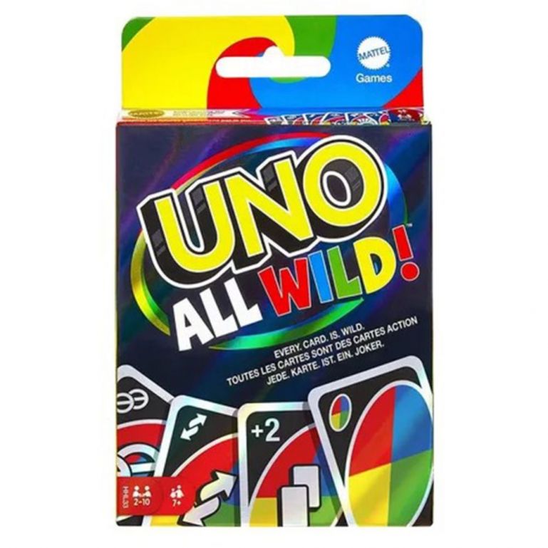 Jogo de Cartas Uno All Wild  - Mattel