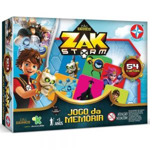Jogo de Memória Zak Storm - Estrela