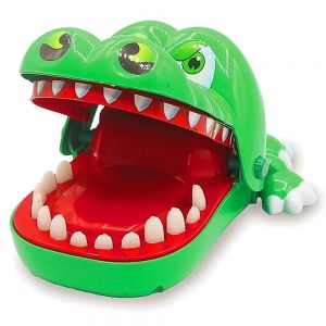 Jogo Desafio do Jacaré Morde Dedos Mordida do Crocodilo Unik Toys