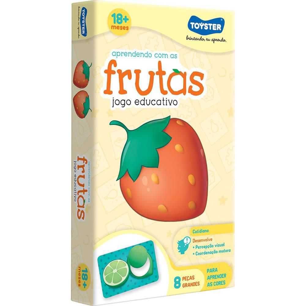 Jogo Educativo Aprendendo Com As Frutas- Toyster
