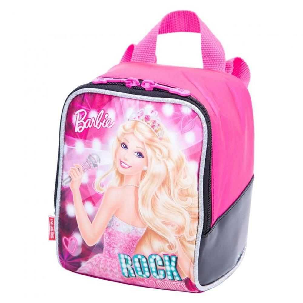 Lancheira Escolar Barbie Rock N Royals Rosa 064350-08 Sestini