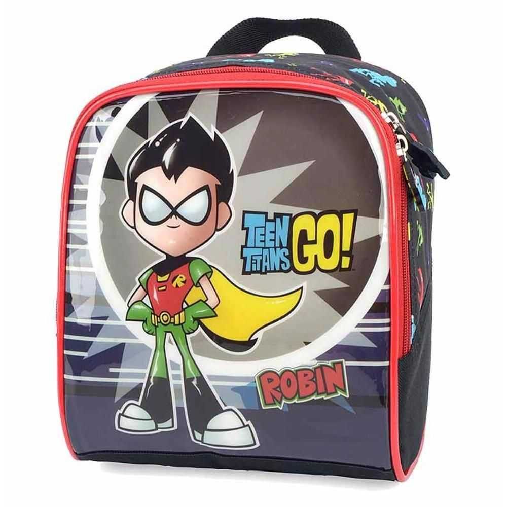 Lancheira Escolar Teen Titans Robin La32963tg - Luxcel