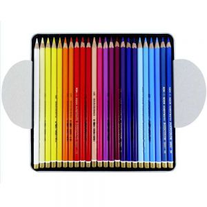 Lápis de Cor Artístico Polycolor Estojo Com 48 Cores