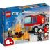 Lego City Bombeiro Caminhão Com Escada de Combate 88 Peças- 60107