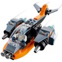Lego Creator 3 Em 1 Ciberdrone 113 Peças - 31111