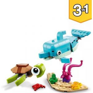 Lego Creator 3 Em 1 Golfinho e Tartaruga