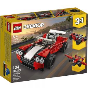 Lego Creator 3 Em 1 Sport Car  134 Peças - 31100