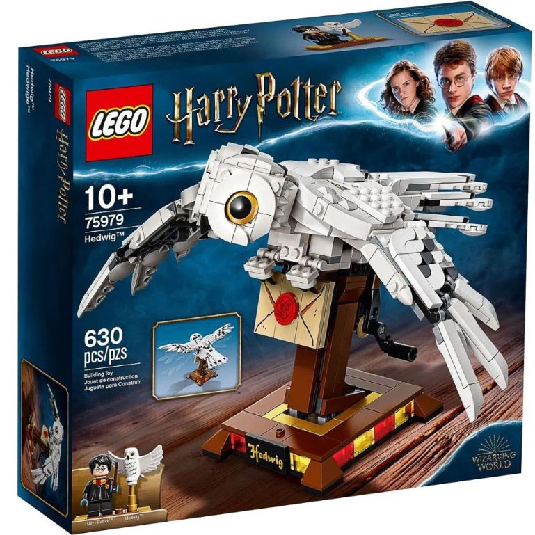 Lego Harry Potter Momentos Hogwarts Hedwig 630 Peças - 75979
