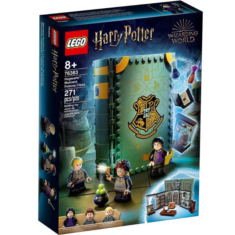 Lego Harry Potter Momentos Em Hogwarts Aula de Poções 271 Peças - 76383