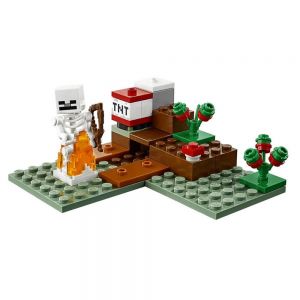 Lego Minecraft A Aventura Em Taiga 74 Peças - 21162