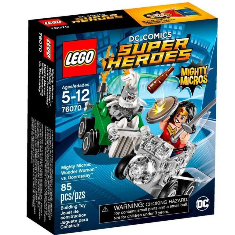 Lego Super Heroes Micros Mulher-maravilha Vs Apocalypse 76070 