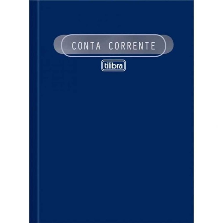 Livro de Conta Corrente Capa Dura Oficio 100fls Tilibra