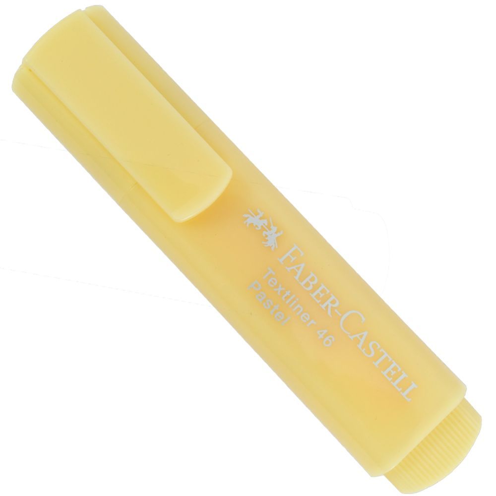 Marca Texto Textliner 46 Tons Pastel Amarelo - Faber Castell