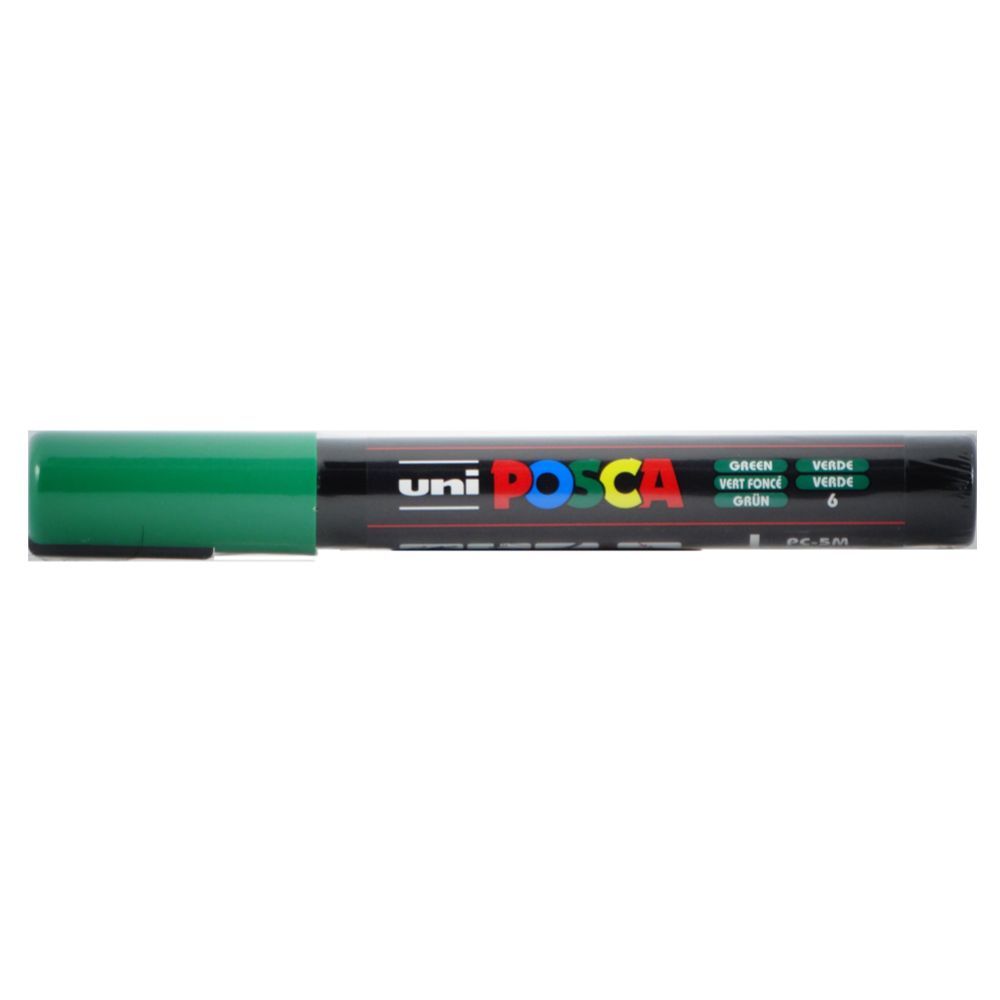 Marcador Posca 1.8-2.5 Mm Verde Pc-5m - Uni-ball