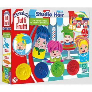 Massinha Tutti Frutti Studio Hair - Super Toys