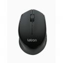 Mouse Sem Fio Office Work Preto Bluetooth Ergonômico - Letron
