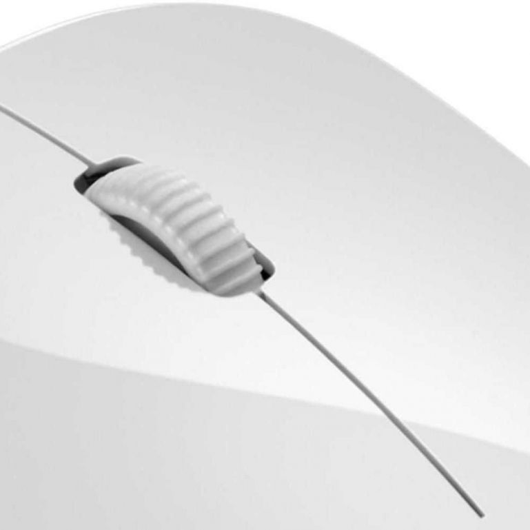 Mouse Usb Optico Slim Branco Ice Mo168 - Multilaser