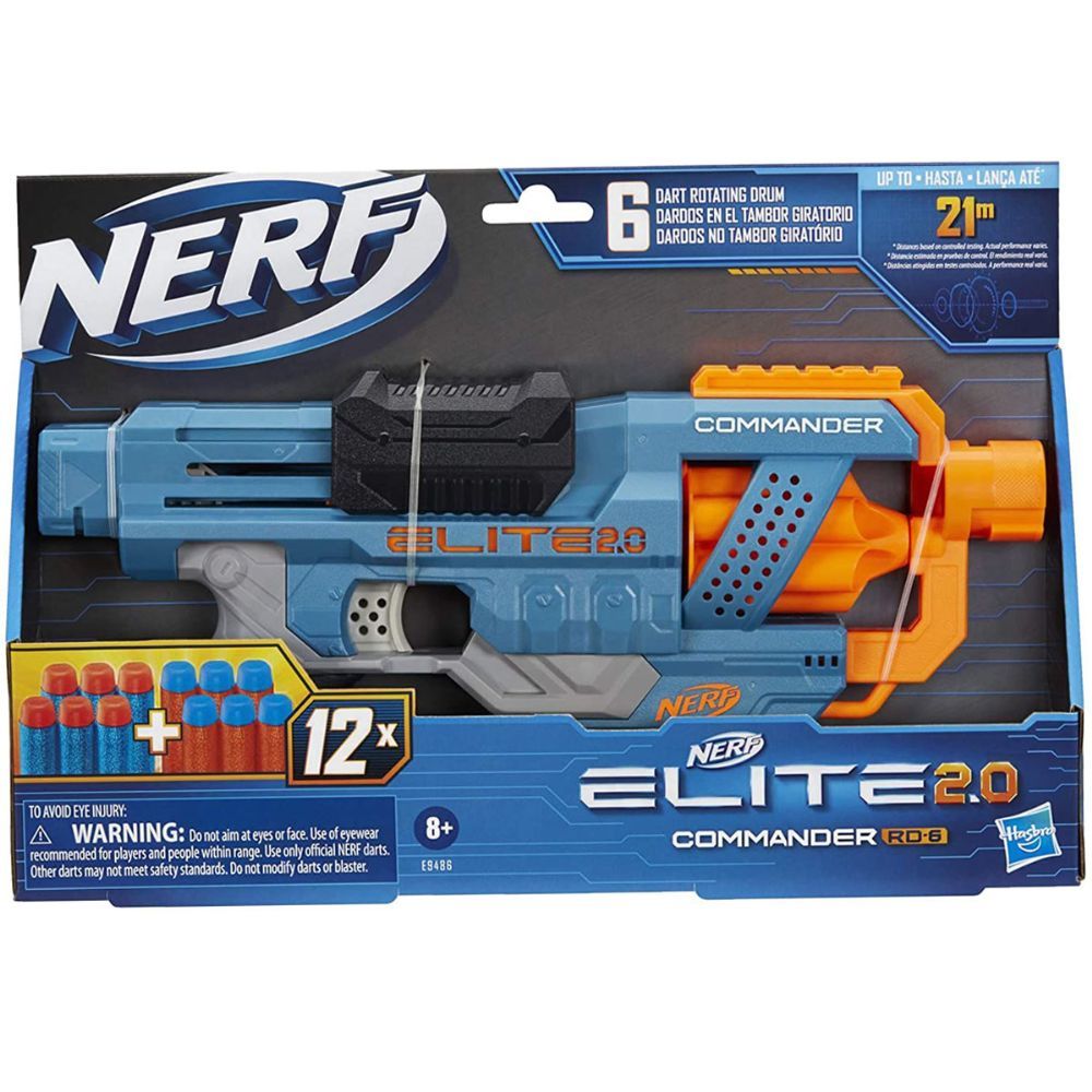 Lançador Nerf Elite Shockwave 2.0 - Hasbro E9531