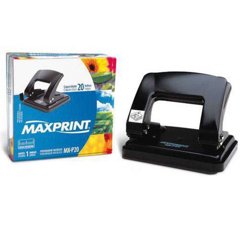 Perfurador de Papel  Mx-p20 - Maxprint