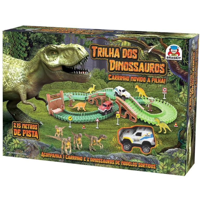 Pista Trilha dos Dinossauros Braskit