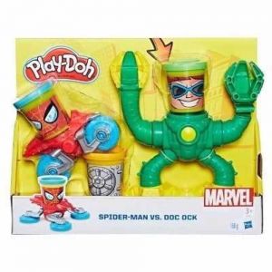 Massinha Conjunto Spider Man Vs Doc. Octopus - Hasbro