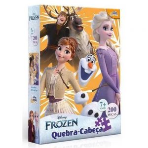 Quebra Cabeça 200 Peças Frozen - Toyster