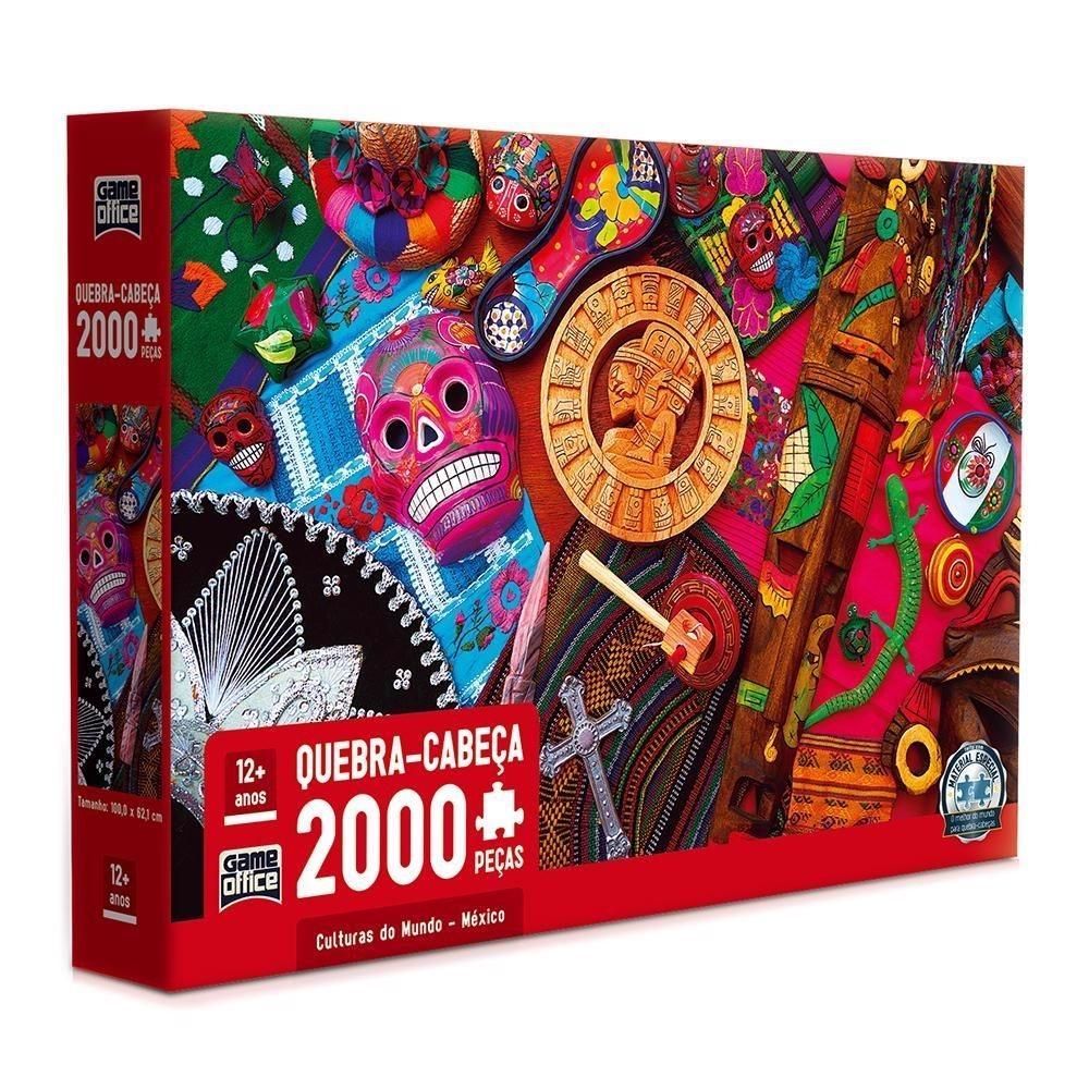 Quebra Cabeça 2000 Peças Culturas do Mundo - Toyster