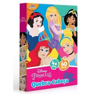 Quebra Cabeça 60 Peças Princess - Toyster
