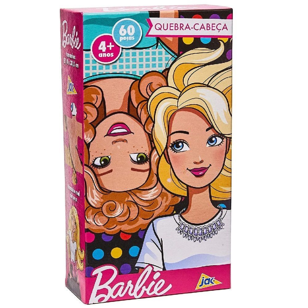 Quebra Cabeça Mini Barbie M3 60 Peças - Toyster