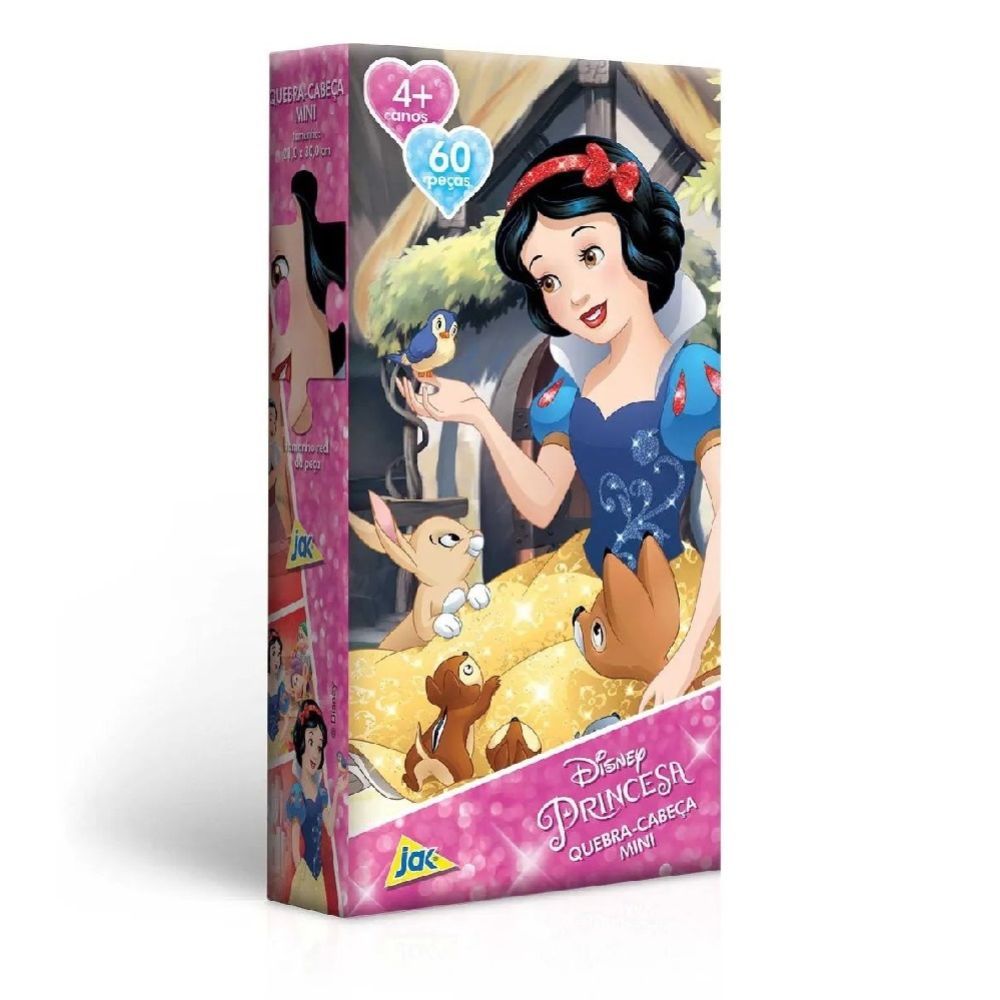 Quebra Cabeça 60 peças Disney Princess 8006 - Toyster – Jessica Presentes