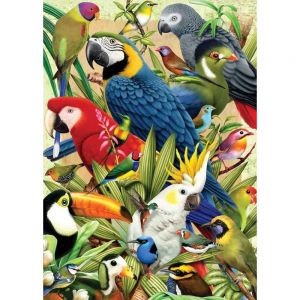 Quebra Cabeça Puzzle 1000 Peças Aves - Grow