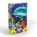 Quebra Cabeça Puzzle 150 Peças Amigos do Mar - Grow