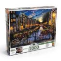 Quebra Cabeça Puzzle 2000 Peças Verão Em Amsterda - Grow