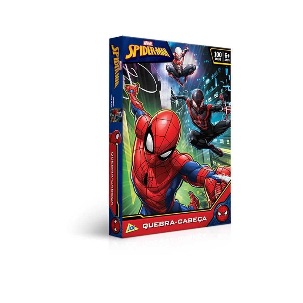 Quebra-cabeça Spider-man 100 Peças - Jak