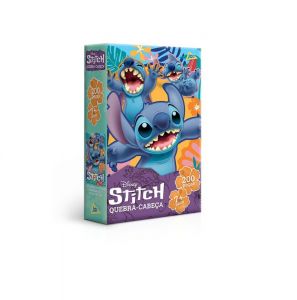 Quebra-cabeça Toyster Disney Stitch Cartonado 200 Peças
