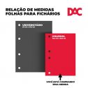 Refil Caderno Argolado Colegial Stitch - Dac